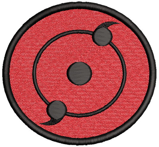 Sharingan Inspired Patch