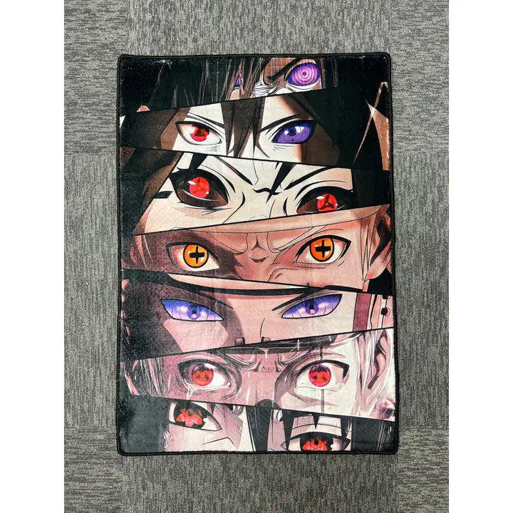 Sharingan Rug Pattern Sharingan inspired Rug – Anime Addicts